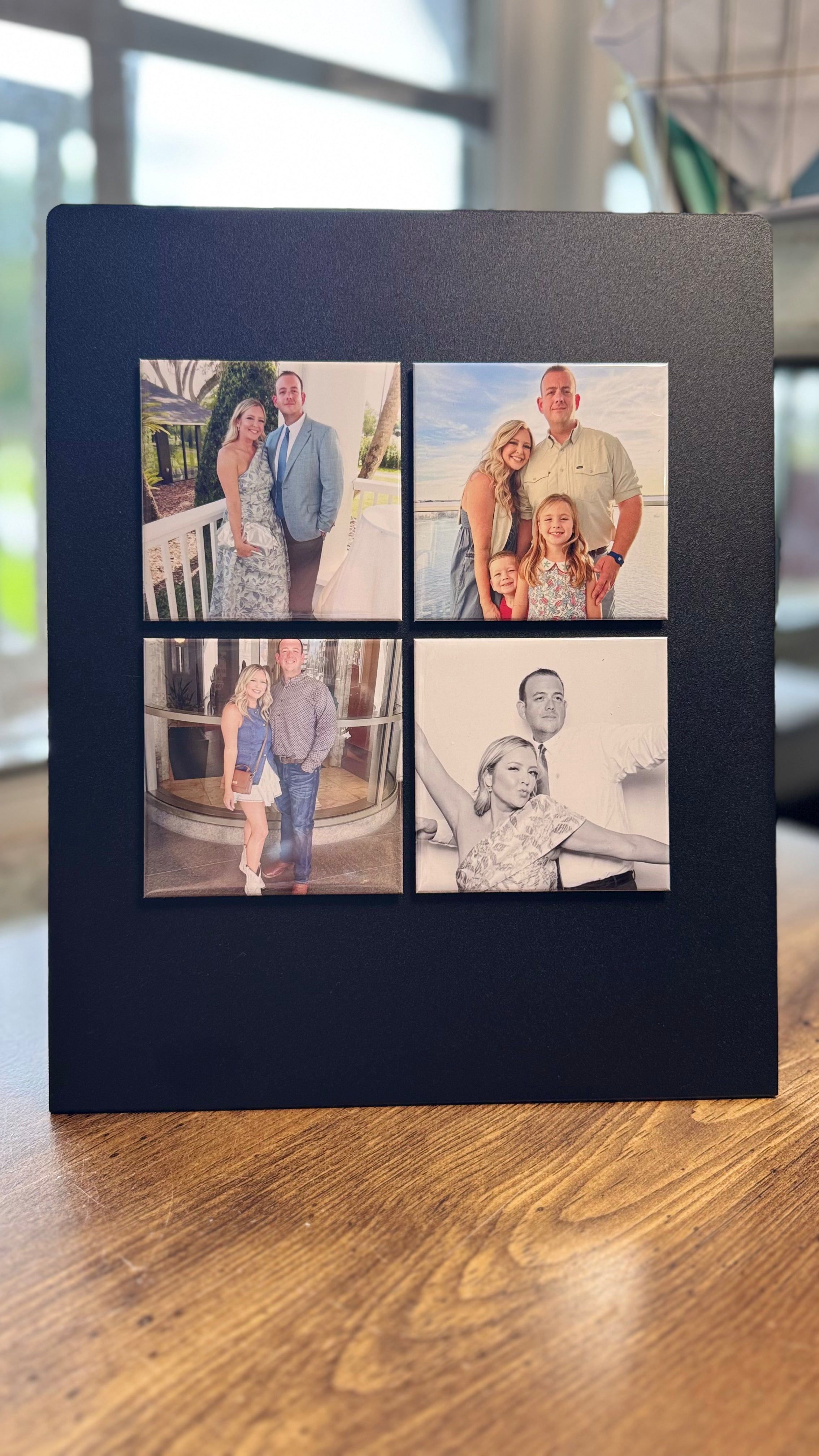 4 Pack 3x3 Photo Magnets