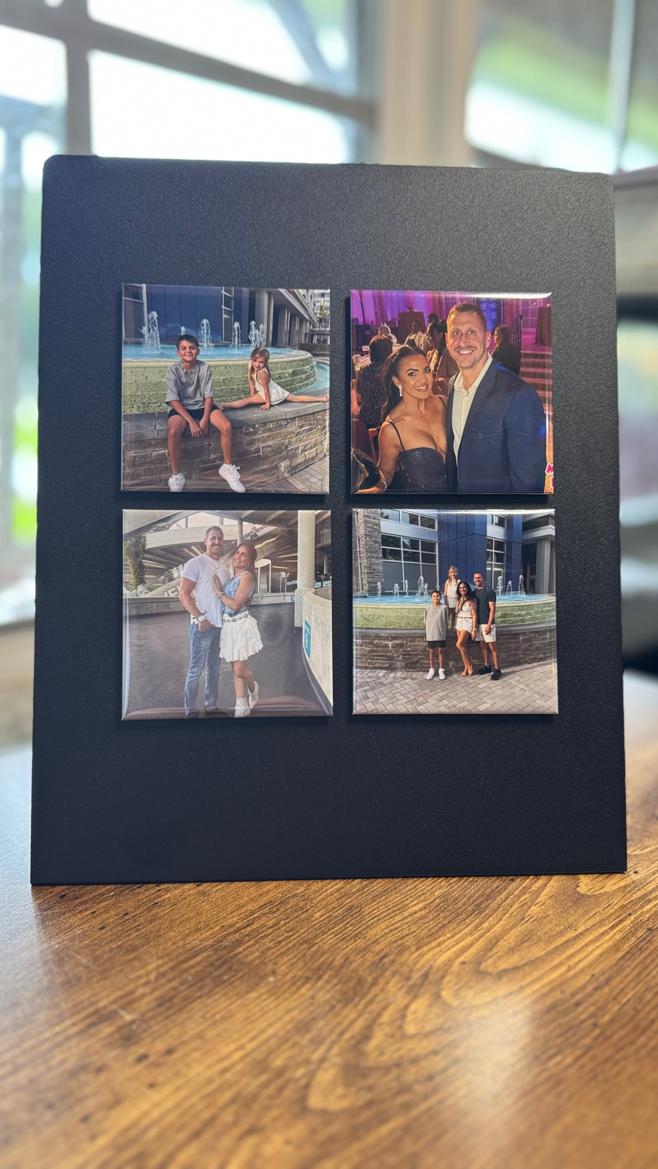 4 Pack 3x3 Photo Magnets
